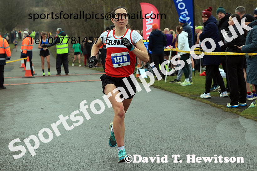 Senior Women and Over-35s Women 2025 NECAA Royal Signals Road Relays Champs.,  Hetton Lyons Country Park, Hetton le Hole, County Durham. Photo: David T. Hewitson/Sports for All Pics